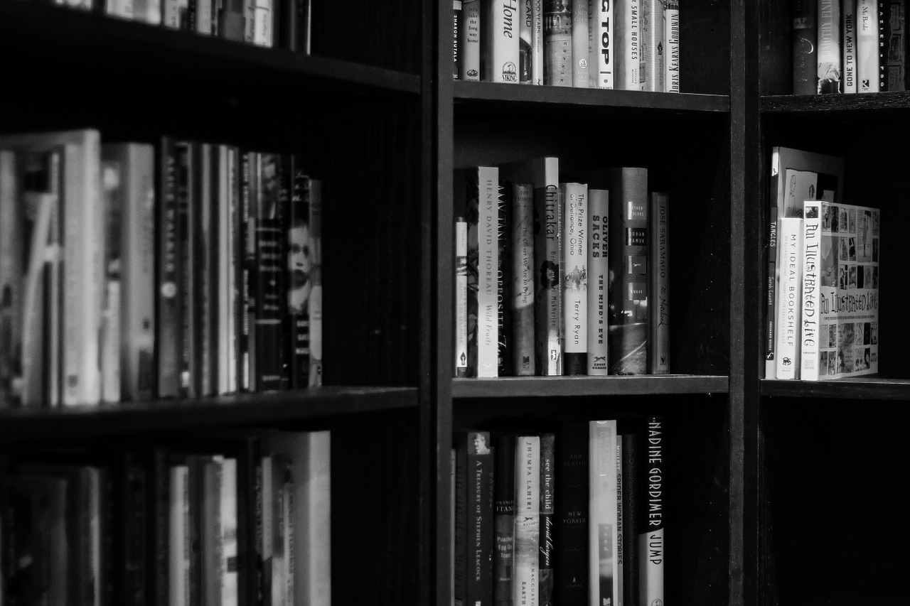 bookshelves
